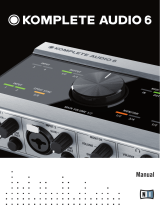 Native Instruments Komplete Audio 6 User manual