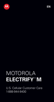 Motorola Electrify ELECTRIFY M Quick start guide
