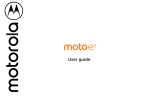 Motorola Moto E5 Owner's manual