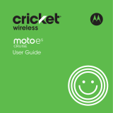 Motorola MOTO E5 Cruise Cricket Wireless User manual