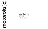 Motorola MOTO G Stylus User manual