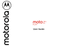 Motorola MOTO Z3 Play User manual
