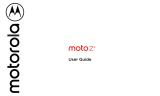 Motorola MOTO Z4 User manual