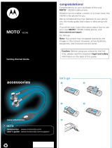 Motorola VE moto VE 240 Quick start guide