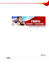 Nero Wave Editor Owner's manual