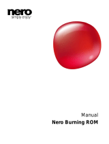 Nero Burning Rom Operating instructions