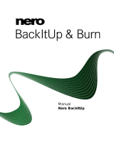 Nero BACKITUP AND BURN Owner's manual