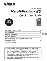 Nikon KeyMission 80 - Actioncam Owner's manual