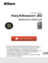 Nikon KeyMission 80 - Actioncam Owner's manual