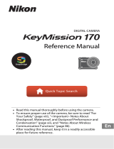 Nikon KeyMission 170 - Actioncam Owner's manual