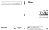 Nikon D4 S User manual