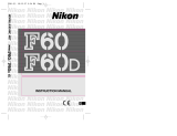 Nikon F60-D Operating instructions