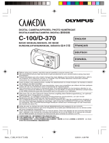 Olympus Camedia D-370 Owner's manual