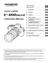 Olympus OM-D E-M10 MARK II User manual