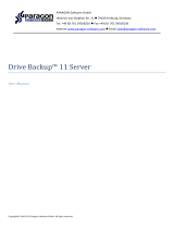 Paragon Drive Drive Backup 11.0 Server User manual