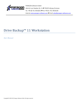 Paragon Drive Drive Backup 11.0 Workstation User manual