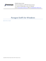 Paragon ExtFS ExtFS for Windows User manual