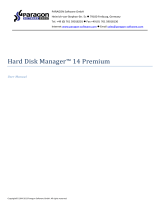 Paragon Hard Hard Disk Manager 14 professional User manual