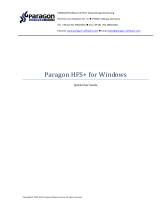 Paragon HFS+ HFS+ for Linux 9.4 User manual