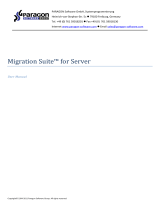 Paragon Migration Migration Suite 4.0 Server User guide