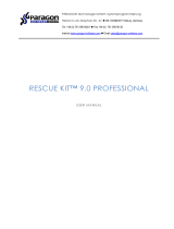 Paragon Rescue Rescue Kit 9.0 Professional User guide
