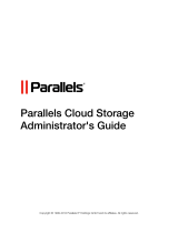 Parallels Cloud Storage User guide