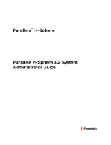 Parallels H-Sphere H-Sphere 3.2 User guide