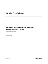 Parallels H-Sphere 3.4 User guide