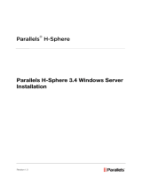 Parallels H-Sphere 3.4 Installation guide
