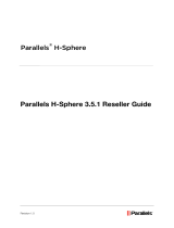 Parallels H-Sphere H-Sphere 3.5.1 User guide