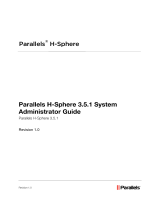 Parallels H-Sphere 3.5.1 User guide