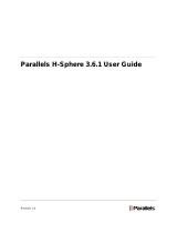 Parallels H-Sphere 3.6.1 User guide