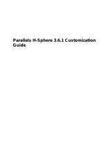 Parallels H-Sphere 3.6.1 User guide