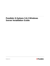 Parallels H-Sphere 3.6.2 Installation guide