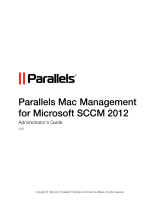 Parallels Mac Mac Management 3.0 Microsoft SCCM 2012 User guide