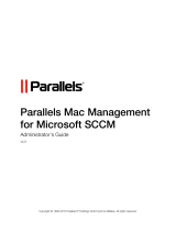 Parallels Mac Mac Management for Microsoft SCCM 4.0 User guide