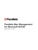 Parallels Mac Mac Management for Microsoft SCCM 7.2 User guide