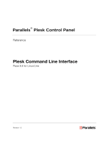Parallels Plesk Plesk Panel 8.6 Unix User guide