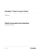 Parallels Plesk Plesk Panel 8.6 Windows User guide