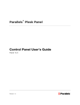 Parallels Plesk Plesk Panel 10.4 User guide