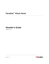 Parallels Plesk Plesk Panel 10.4 User guide