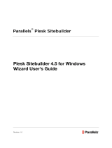 Parallels Plesk SiteBuilder 4.5 Windows User guide