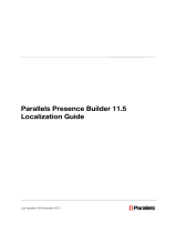 Parallels Presence Presence Builder 11.5 User guide