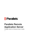 Parallels Remote Application Server 17 User guide