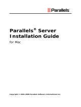 Parallels Server Macintosh Installation guide