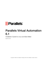 Parallels Virtual Automation 6.1 Installation guide