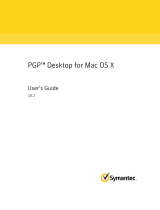 PGP Desktop 10.2.1 Macintosh User guide