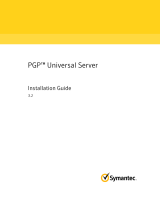 PGP Universal Server 3.2.1 Installation guide