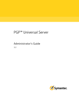 PGP Universal Server 3.2.1 User guide