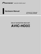 Pioneer AVIC-HD3 II Owner's manual